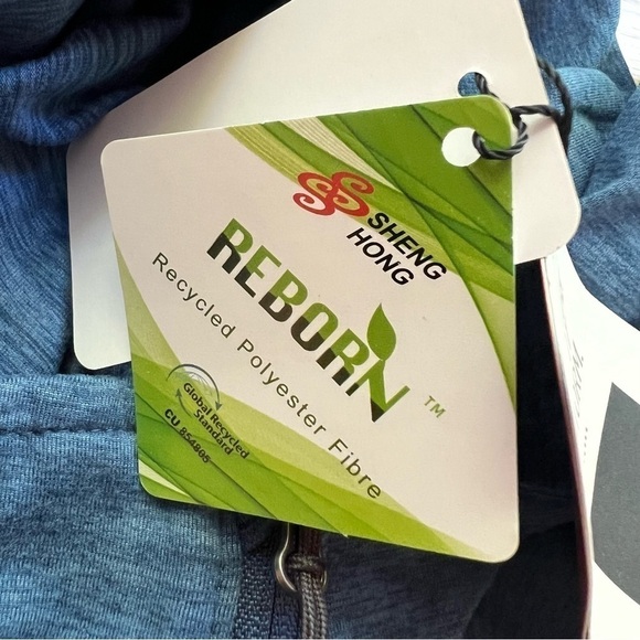 Yellowstone National Park 1/4 Zip Pullover Jacket Sueded Jersey Blue Size XL NWT - Picture 9 of 10